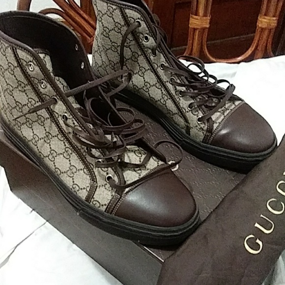 Gucci high tops sz 13 - Picture 1 of 1